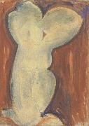 Amedeo Modigliani Caryatid (mk39) oil on canvas